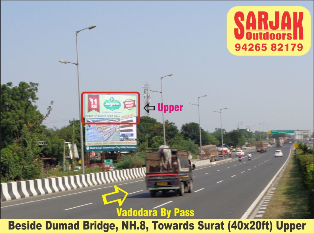 billboard hoarding outdoor advertising agency in Vadodara