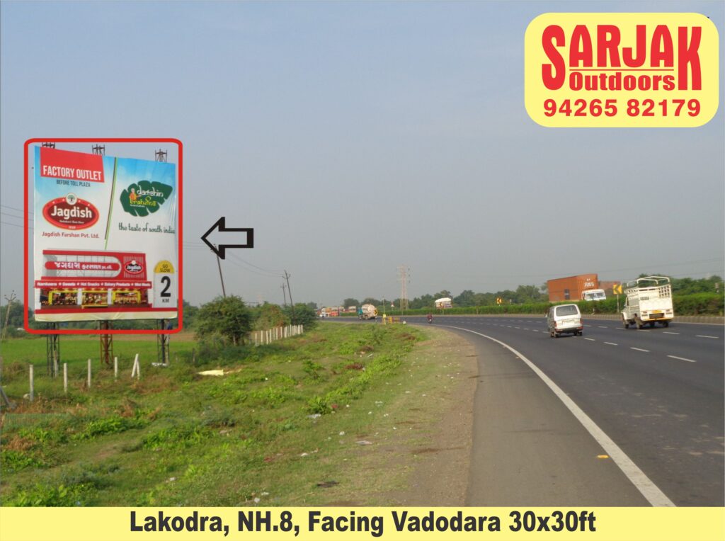 billboard hoarding outdoor advertising agency in Vadodara