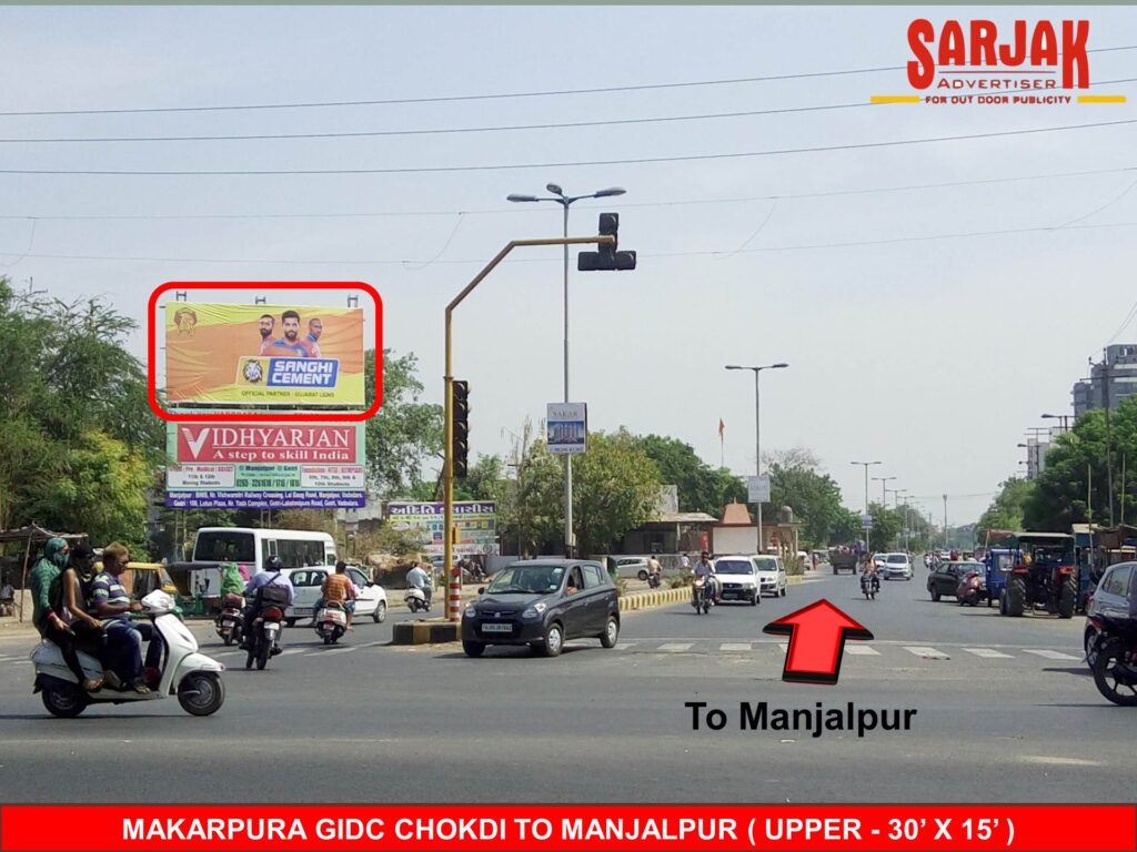 billboard hoarding outdoor advertising agency in Vadodara