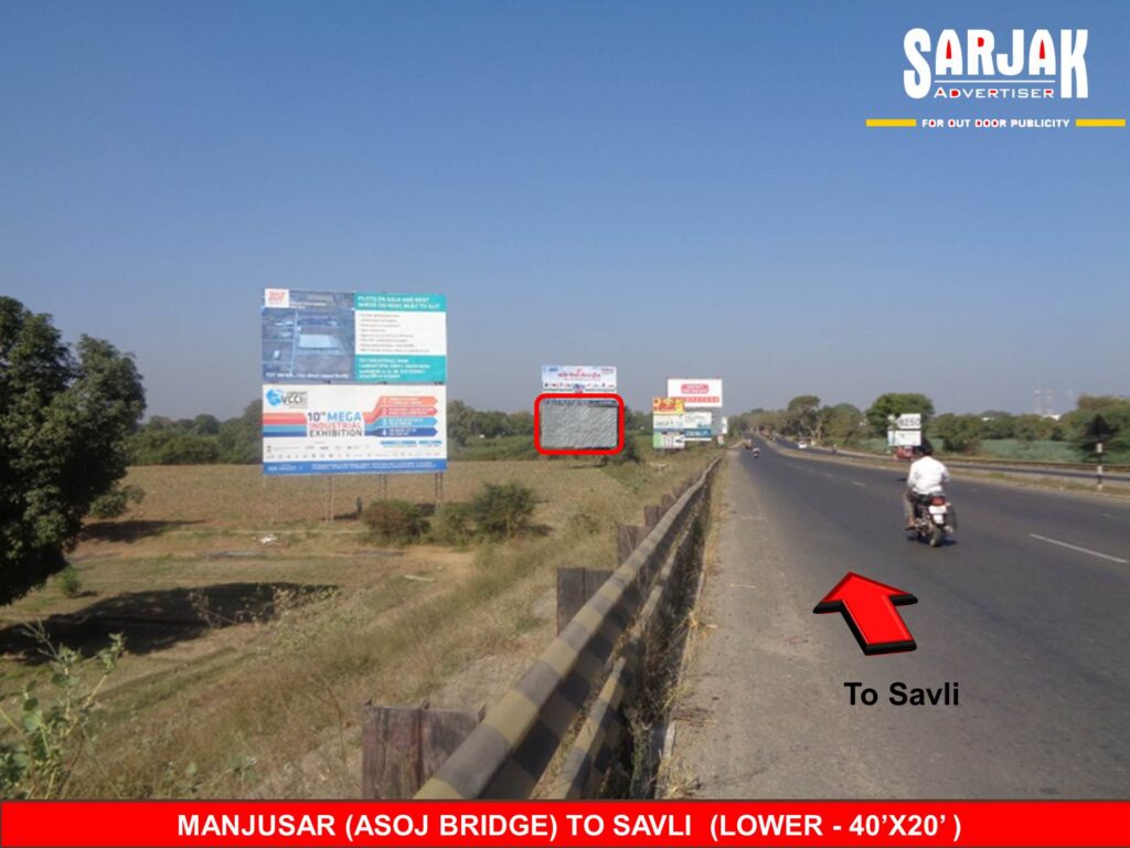 billboard hoarding outdoor advertising agency in Vadodara