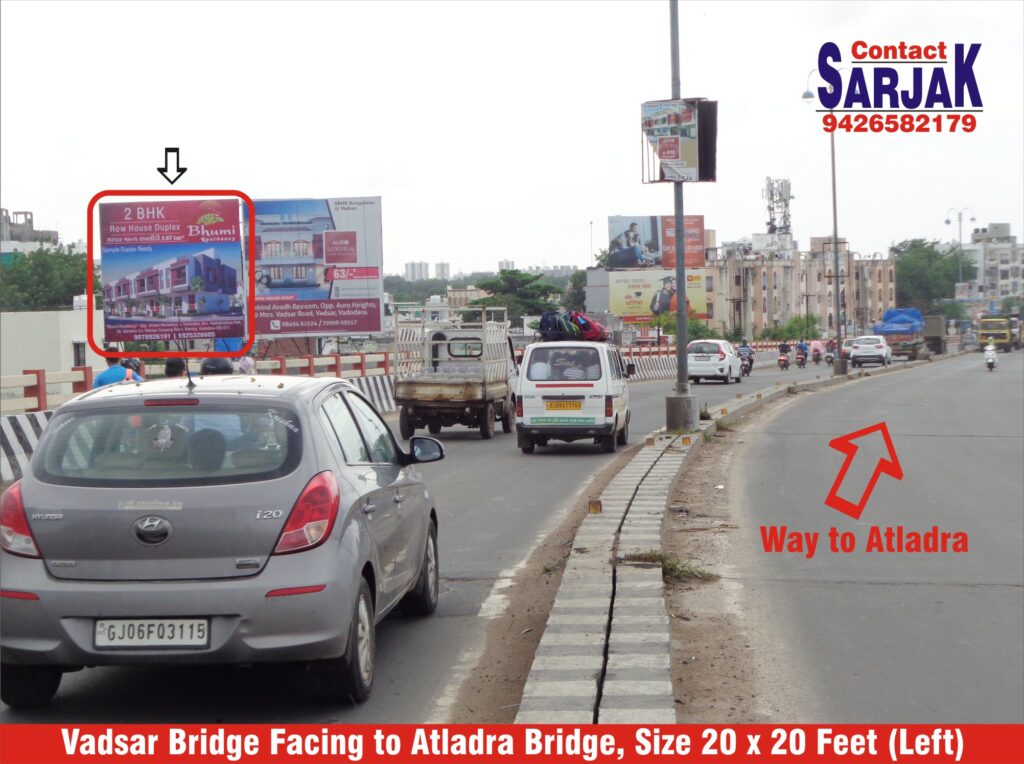 billboard hoarding outdoor advertising agency in Vadodara