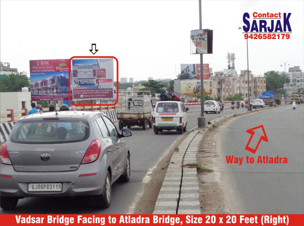 billboard hoarding outdoor advertising agency in Vadodara